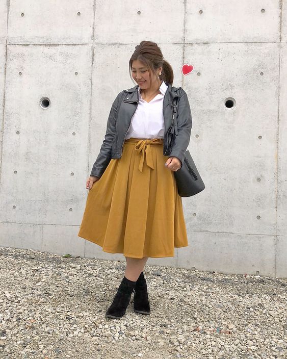 胖女穿搭　肉肉女穿搭